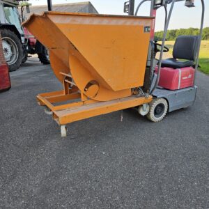 Kiepbak kantelbak spanenbak heftruck 750 liter